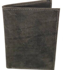 RFID Distressed Leather Passport Cover